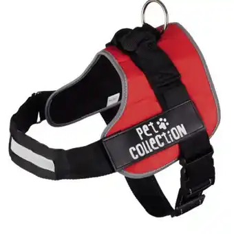 Aldi Red slip-on dog harness offer