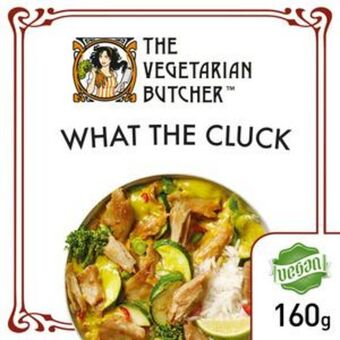 Sainsbury's The vegetarian butcher what the cluck vegan chicken chunks 160g offer