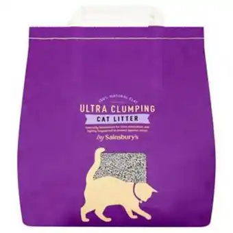 Sainsbury's Sainsbury's ultra clumping cat litter 5l offer
