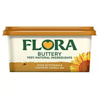 McColl's Flora buttery spread 500g offer