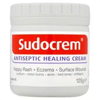 Home Bargains Sudocrem antiseptic healing cream: 125g tub offer