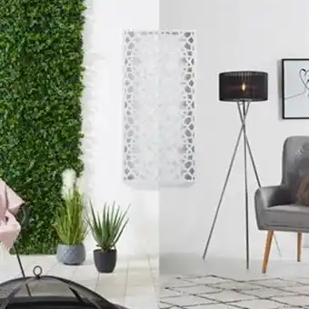 Home Bargains The outdoor living collection: metal wall art - mosaic offer