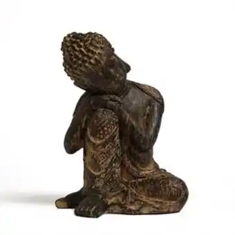Home Bargains Ports of call by jeff banks: buddha decoration - wooden offer