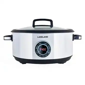 Lakeland Lakeland digital slow cooker 6.5l offer
