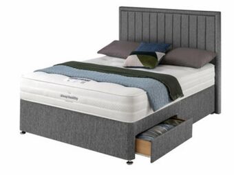 Bensons for Beds Silentnight sleep healthy eco 1400 divan bed set on legs offer