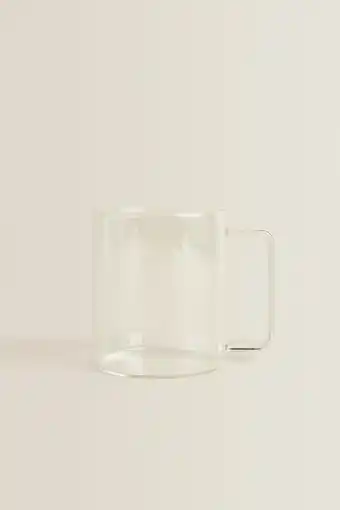 ZARA Borosilicate glass mug offer
