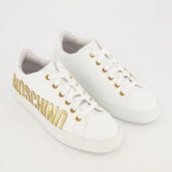 TK Maxx White leather trainers offer