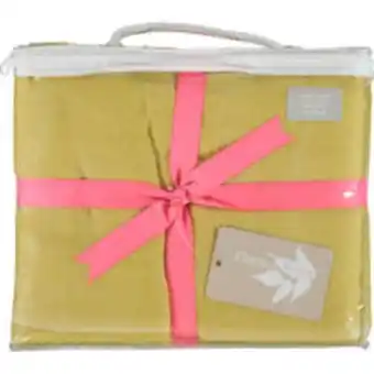 TK Maxx Turmeric woven throw 130x170cm offer