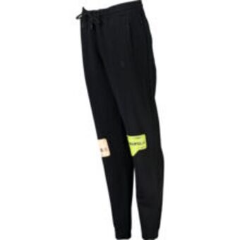 Black cuffed joggers