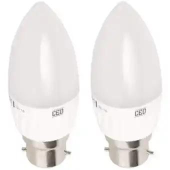 Toolstation Led opal candle lamp 3w bc (b22d) 230lm offer