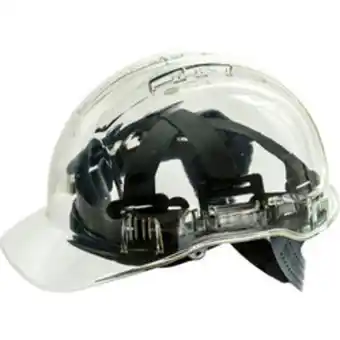 Toolstation Peakview safety helmet clear offer
