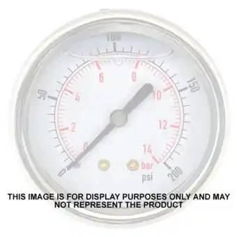 Machine Mart 1/4" bsp centre back connection gauge offer