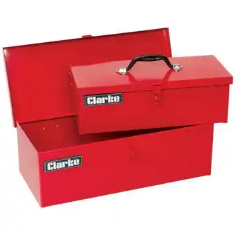 Machine Mart Clarke ctb4100 tool boxes - set of 2 offer