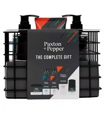 Boots Paxton & pepper the complete gift set offer