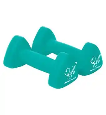 Boots Davina dumbbell pair (2x 3kg) teal offer