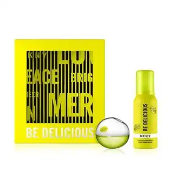 Boots Dkny be delicious eau de parfum & shower mousse gift set offer