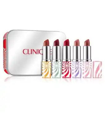 Boots Clinique plenty of pop: lipstick gift set offer