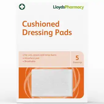 Lloyds Pharmacy Lloydspharmacy cushioned dressing pad offer
