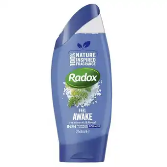 Lloyds Pharmacy Radox for men shower therapy 2 in 1 shower gel & shampoo offer