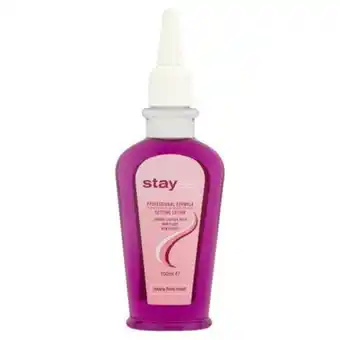 Lloyds Pharmacy Stay set hair setting lotion extra firm offer