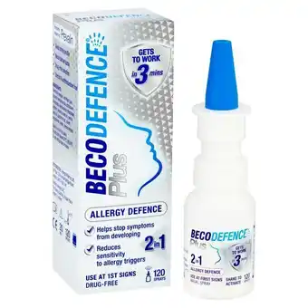 Lloyds Pharmacy Becodefence plus allergy spray 20ml offer