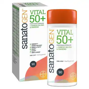 Lloyds Pharmacy Sanatogen vital 50+ offer