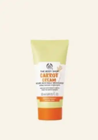 The Body Shop Carrot cream nature rich daily moisturiser offer