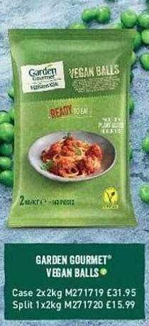 Makro Garden Gourmet Vegan Balls offer