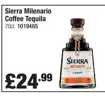 Makro Sierra Milenario Coffee Tequila offer