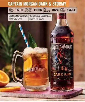 Makro Captain Morgan Dark & Stormy offer