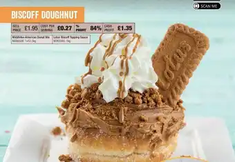 Makro Biscoff Doughnut offer