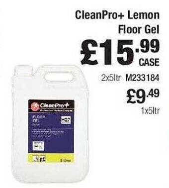 Makro Cleanpro+ Lemon Floor Gel offer