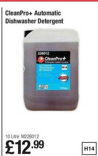 Makro Cleanpro+ Automatic Dishwasher Detergent offer