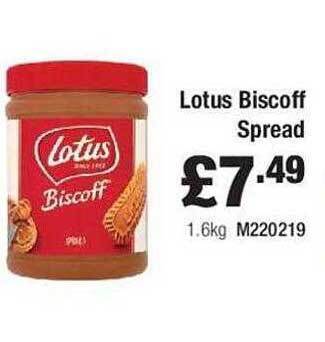 Makro Lotus Biscoff Spread offer