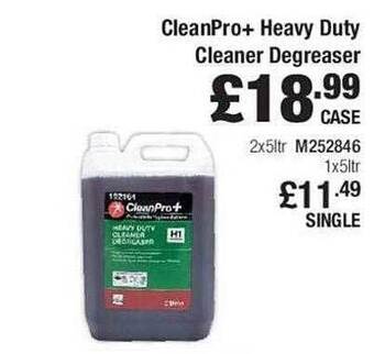Makro Cleanpro+ Heavy Duty Cleaner Degreaser offer
