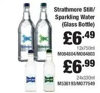 Makro Strathmore Still Sparkling Water offer