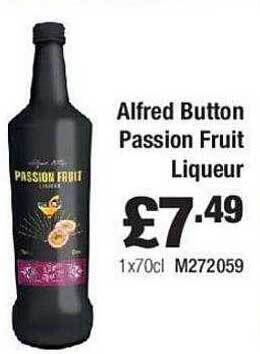 Makro Alfred Button Passion Fruit Liqueur offer