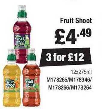 Makro Fruit Shoot offer