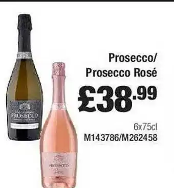 Makro Prosecco Prosecco Rosé offer