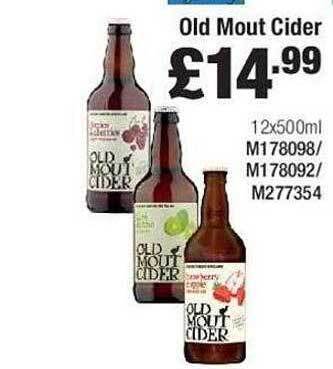 Makro Old Mout Cider offer