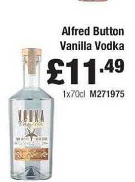 Makro Alfred Button Vanilla Vodka offer