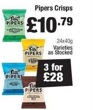 Makro Pipers Crisps offer