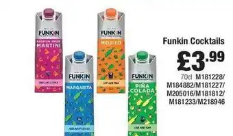 Makro Funkin Cocktails offer