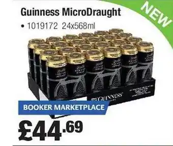 Makro Guinness Microdraught offer
