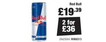 Makro Red Bull offer