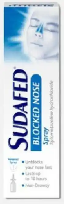 One Stop Sudafed Blocked Nose Nasal Spray offer