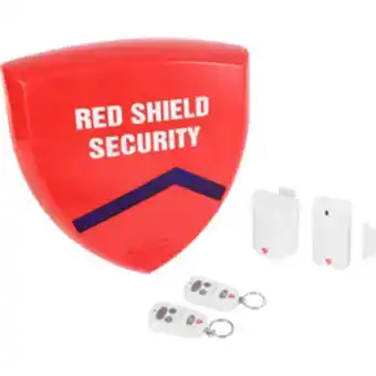 Toolstation Red shield standard wireless alarm system offer