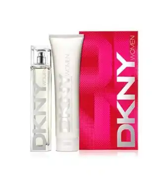 Boots Dkny original women eau de toilette & body lotion gift set offer