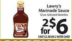 Lidl Lawry's Marinade Sauce offer