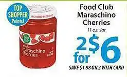 Lidl Food Club Maraschino Cherries offer
